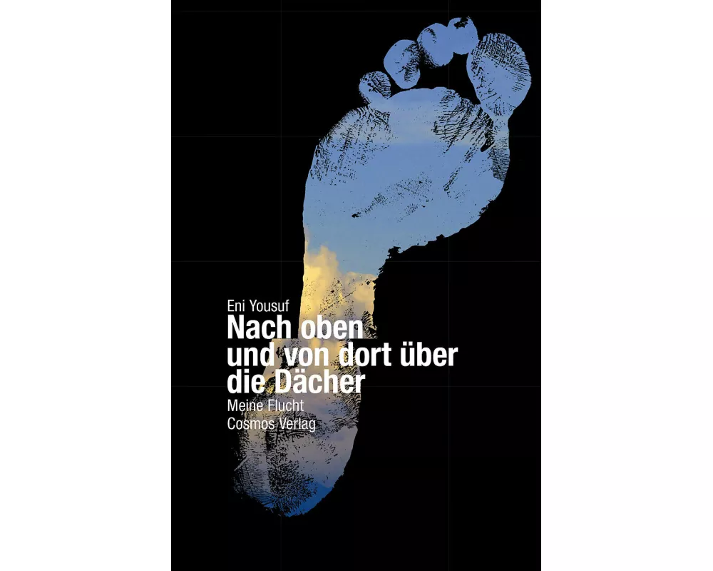 Nach oben und von dort über die Dächer