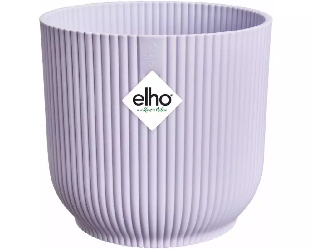 Elho Blumentopf Vibes Fold 3.6 l, Zartes Lila