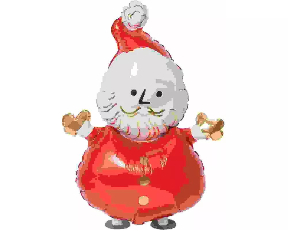 Folienballon Airwalker, Weihnachtsmann