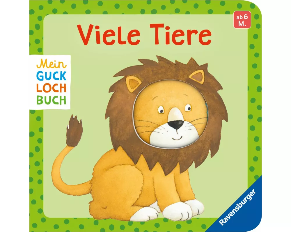 Mein Gucklochbuch: Viele Tiere