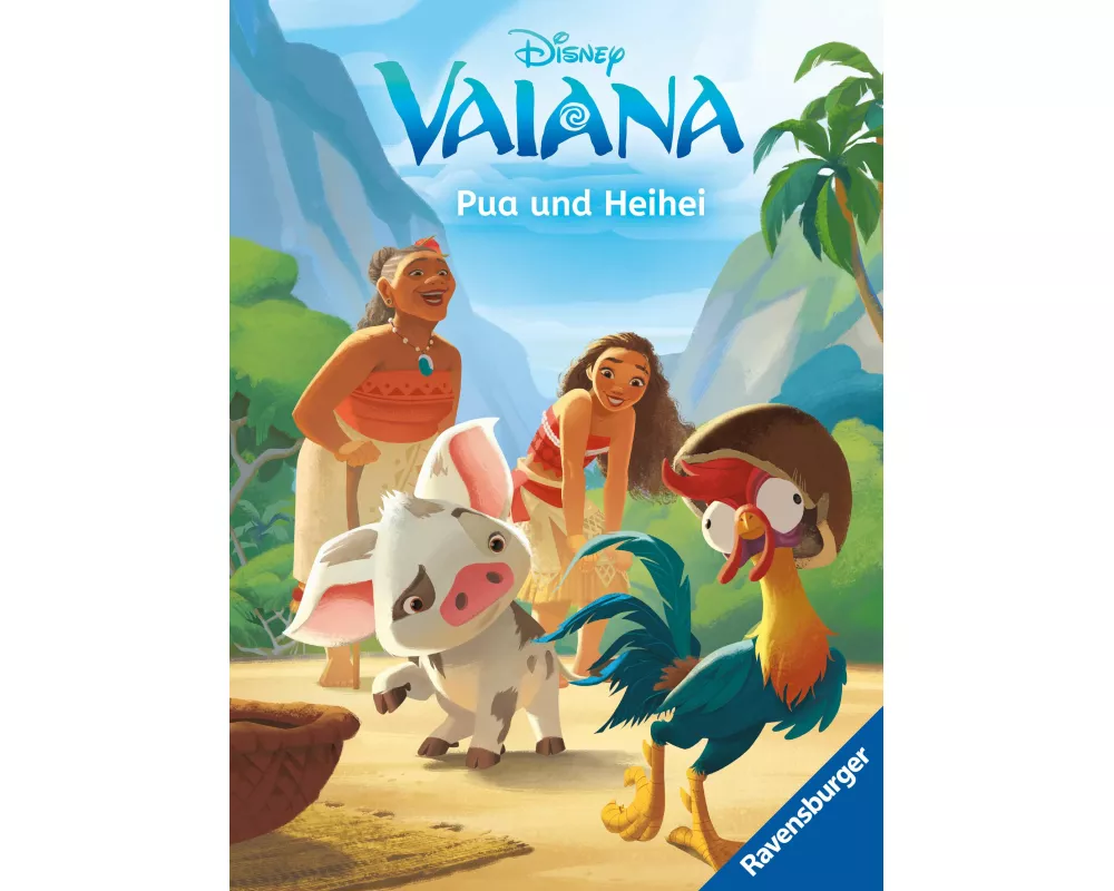 Disney Vaiana: Pua und Heihei - Erstlesebuch zum Lesenlernen