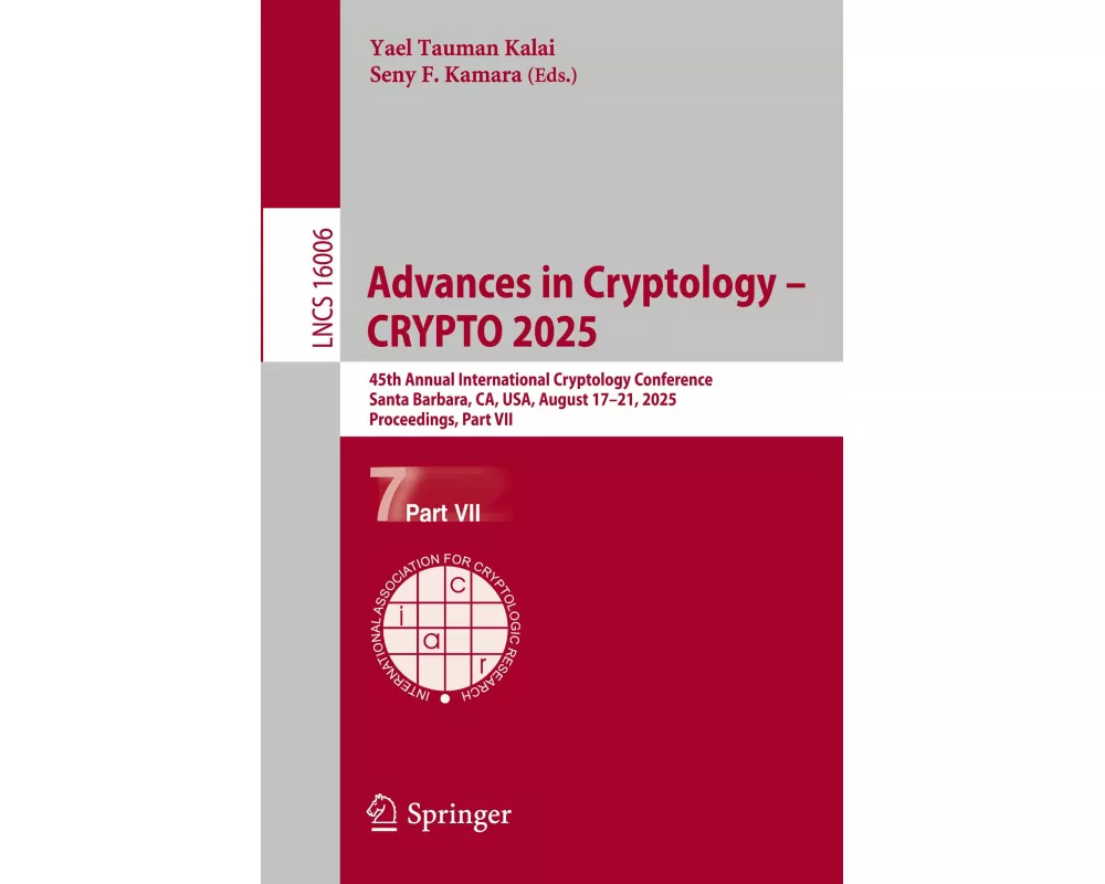 Advances in Cryptology – CRYPTO 2025