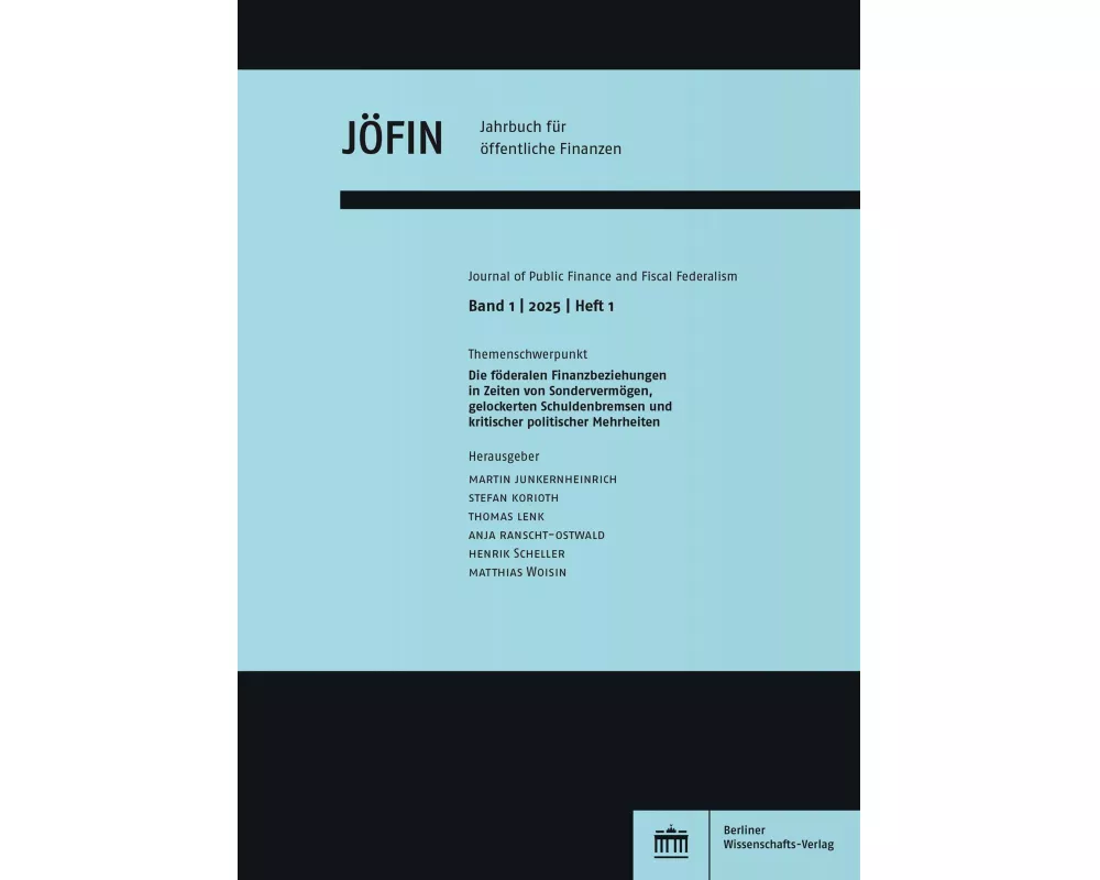 Jahrbuch für öffentliche Finanzen 1 (2025) 1