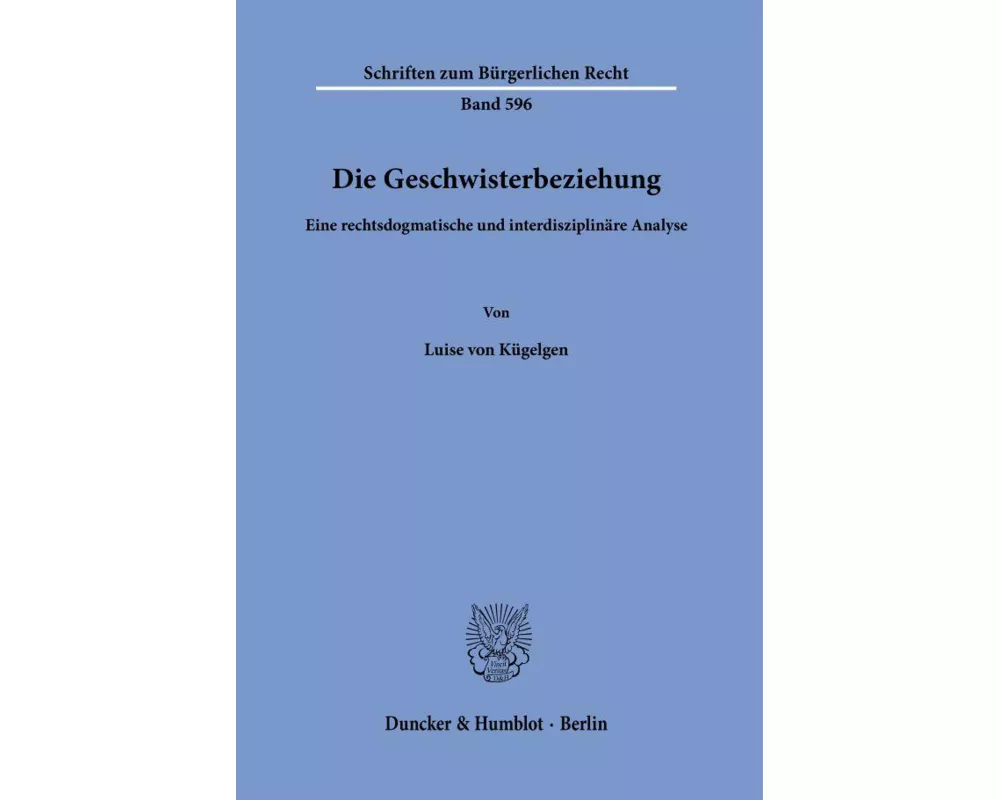 Die Geschwisterbeziehung