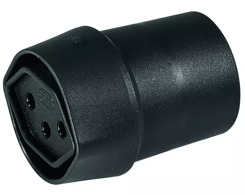 STEFFEN Fixadapter Schweiz T12 - Deutschland Schuko IP20, 3-Polig