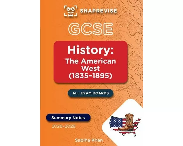 SnapRevise GCSE History Summary Notes: The American West