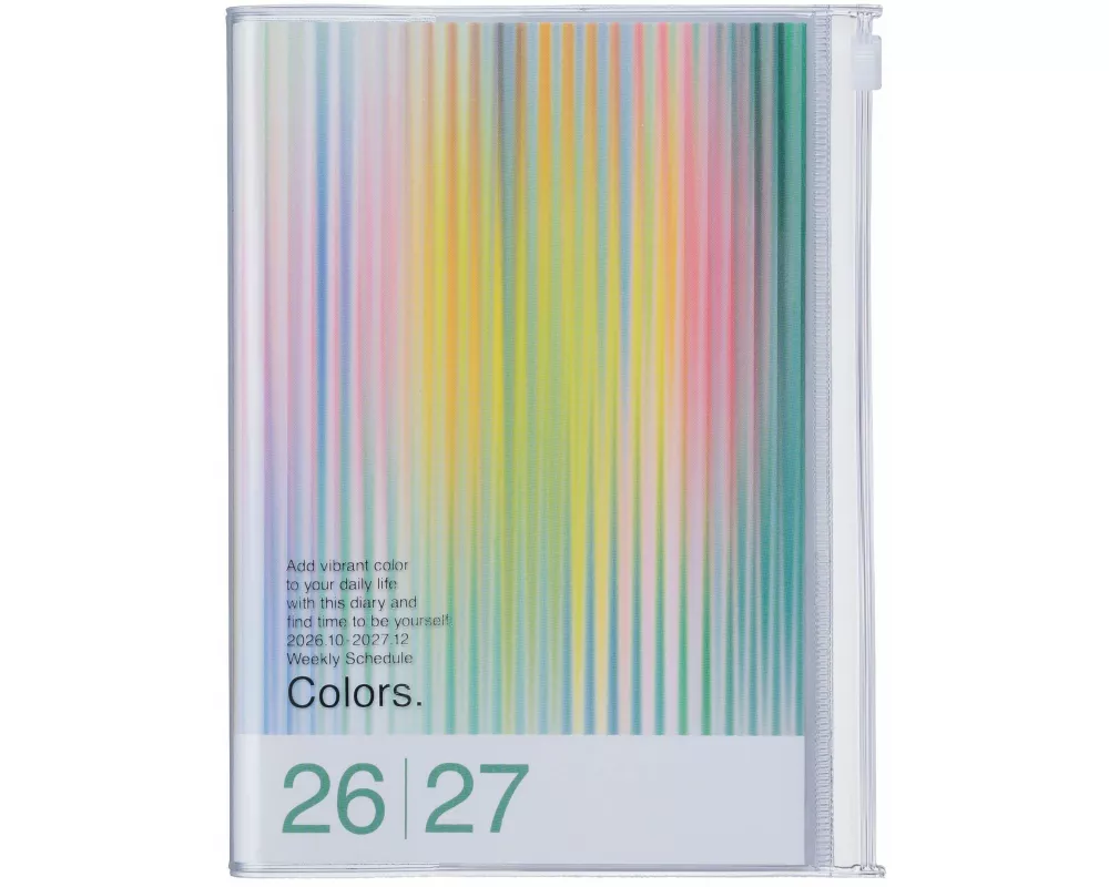 MARK'S 2026/27 Diary B6 Gradient // Green