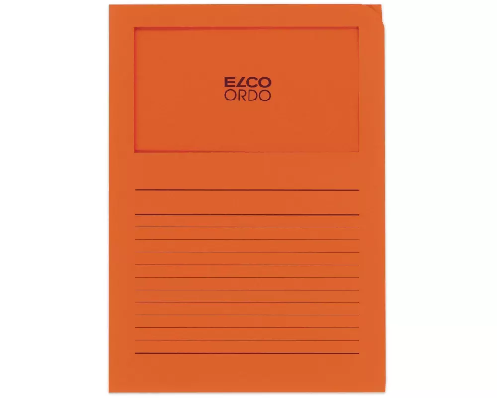 ELCO Sichthülle Ordo Classico Orange, 100 Stück
