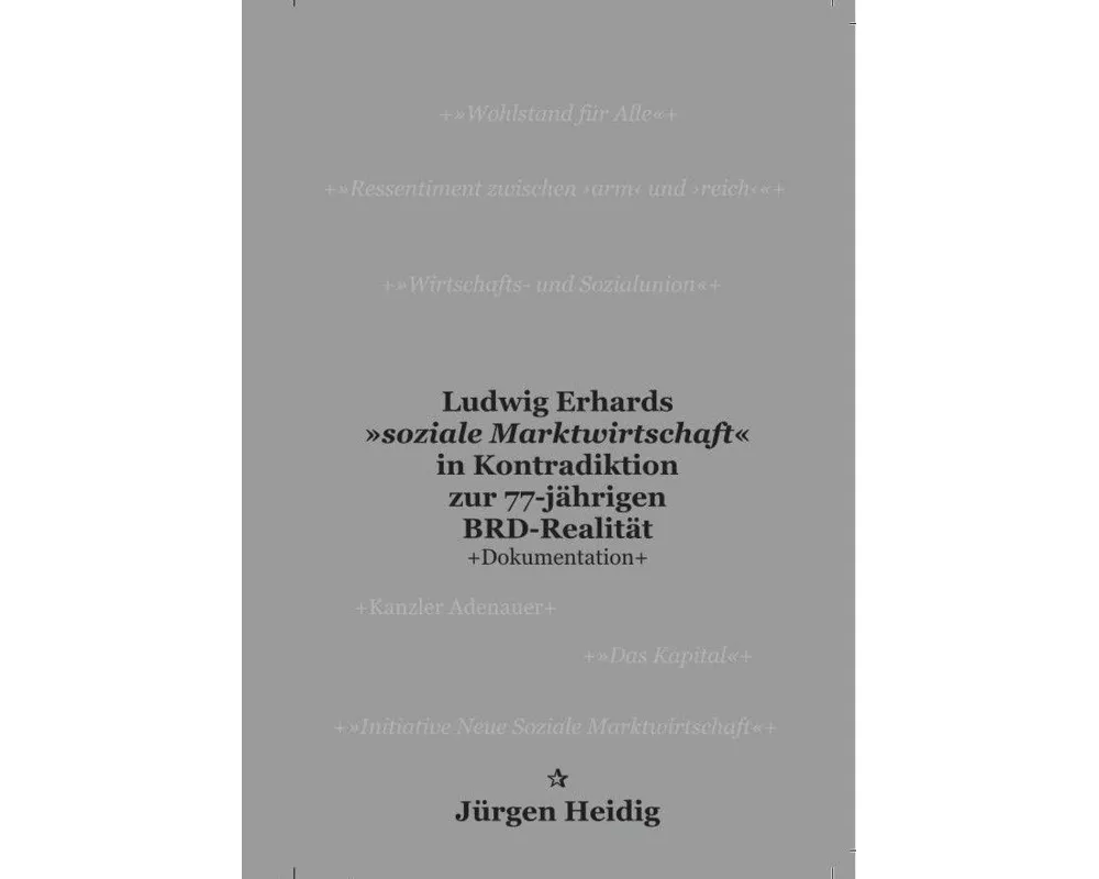 Ludwig Erhards 'soziale Marktwirtschaft' in Kontradiktion zur 77-jährigen BRD-Realität +Dokumentation+