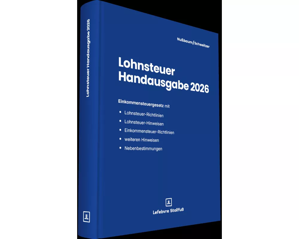 Lohnsteuer Handausgabe 2026