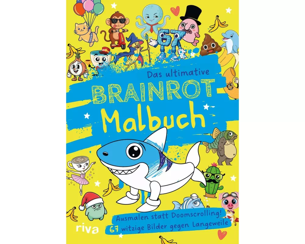 Das ultimative Brainrot-Malbuch