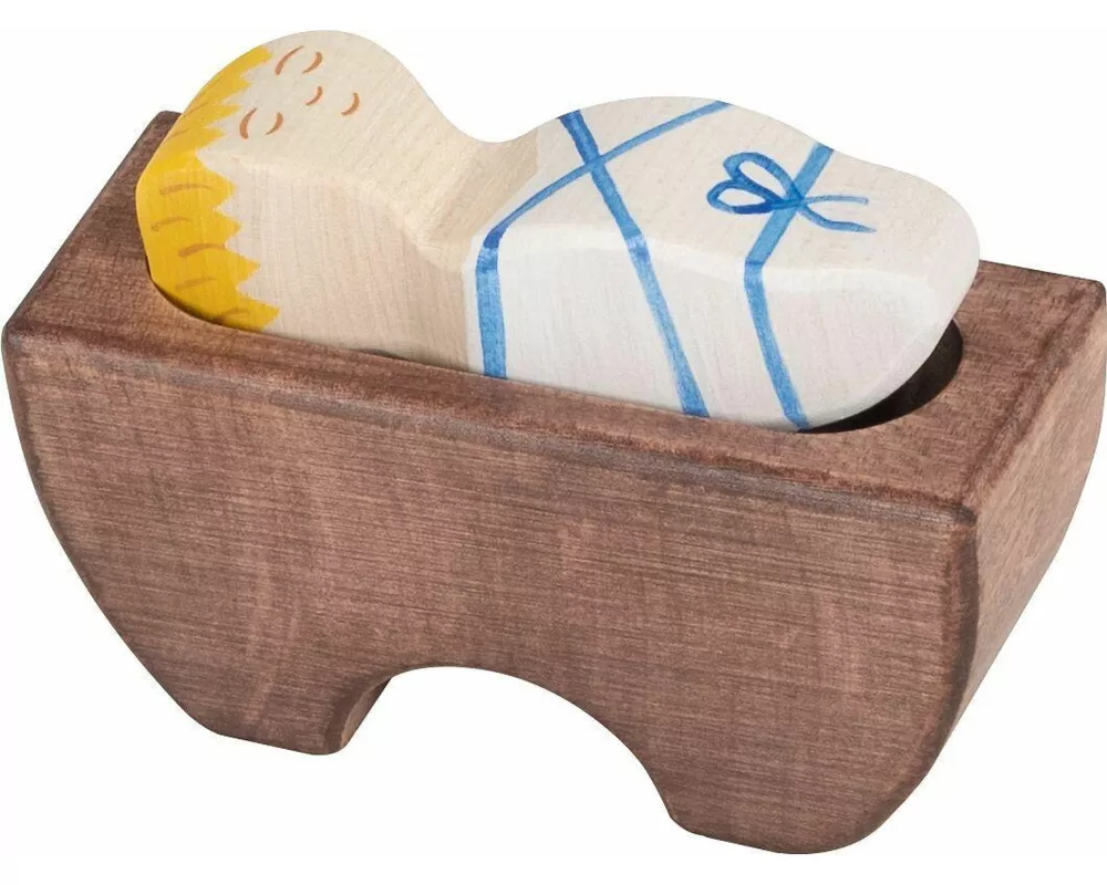 Jesuskind 2 in Krippe