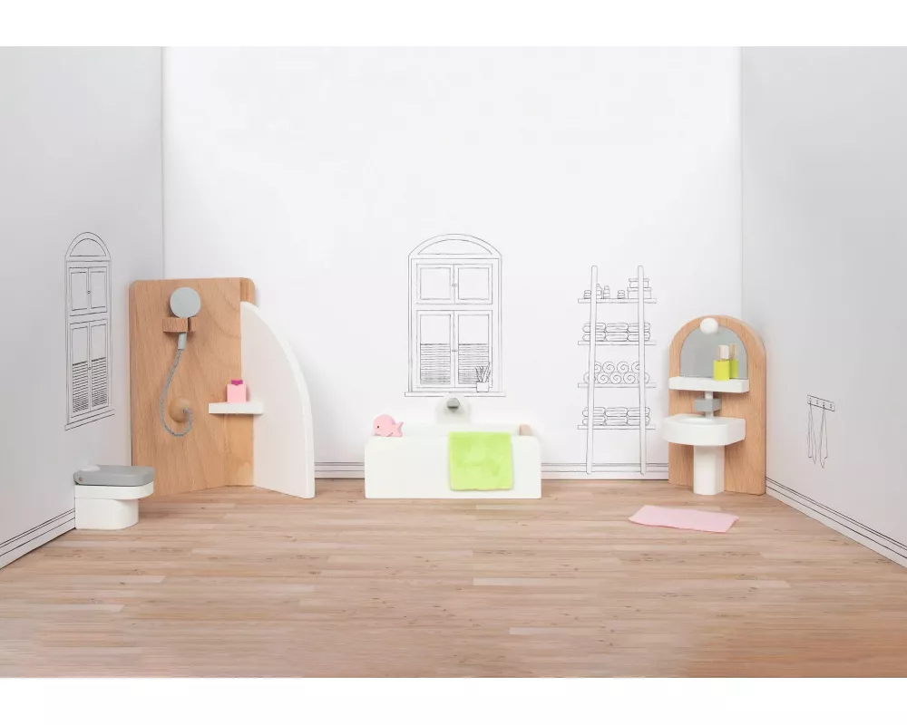 Puppenmöbel Style, Badezimmer