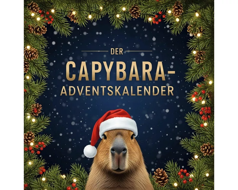 Der Capybara-Adventskalender