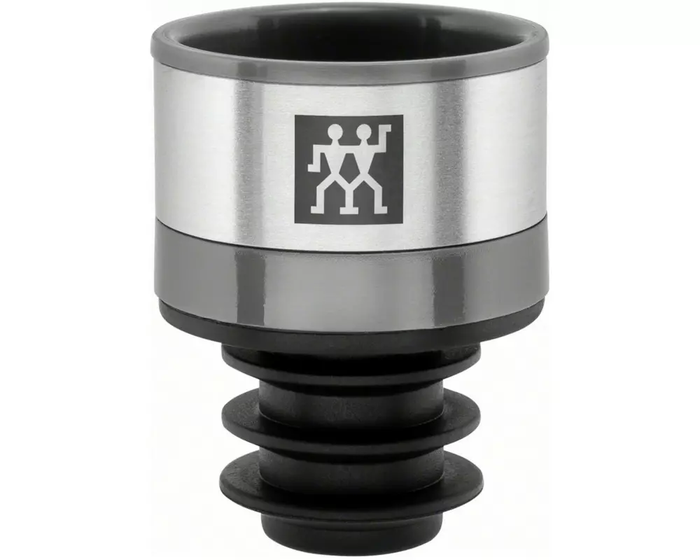Zwilling Weinflaschenverschluss Vakuum 3 x 3 x 4 cm, Grau