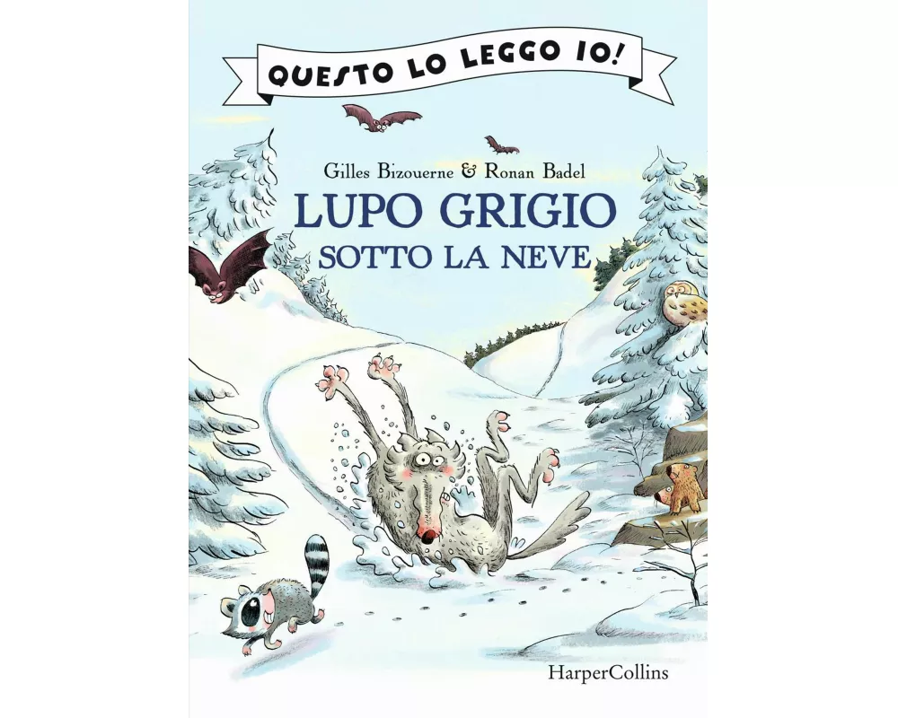 Lupo Grigio sotto la neve
