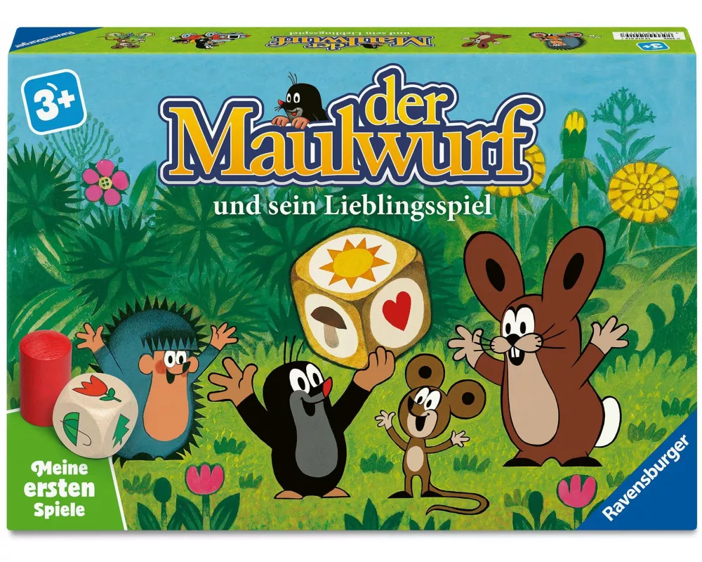 Der Maulwurf und sein Lieblingsspiel - Kinderspiel ab 3 Jahre