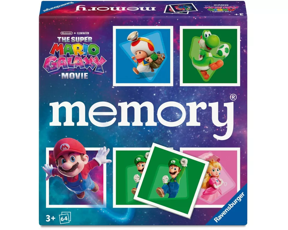 memory The Super Mario Galaxy Movie - Gedächtnisspiel ab 3 Jahre