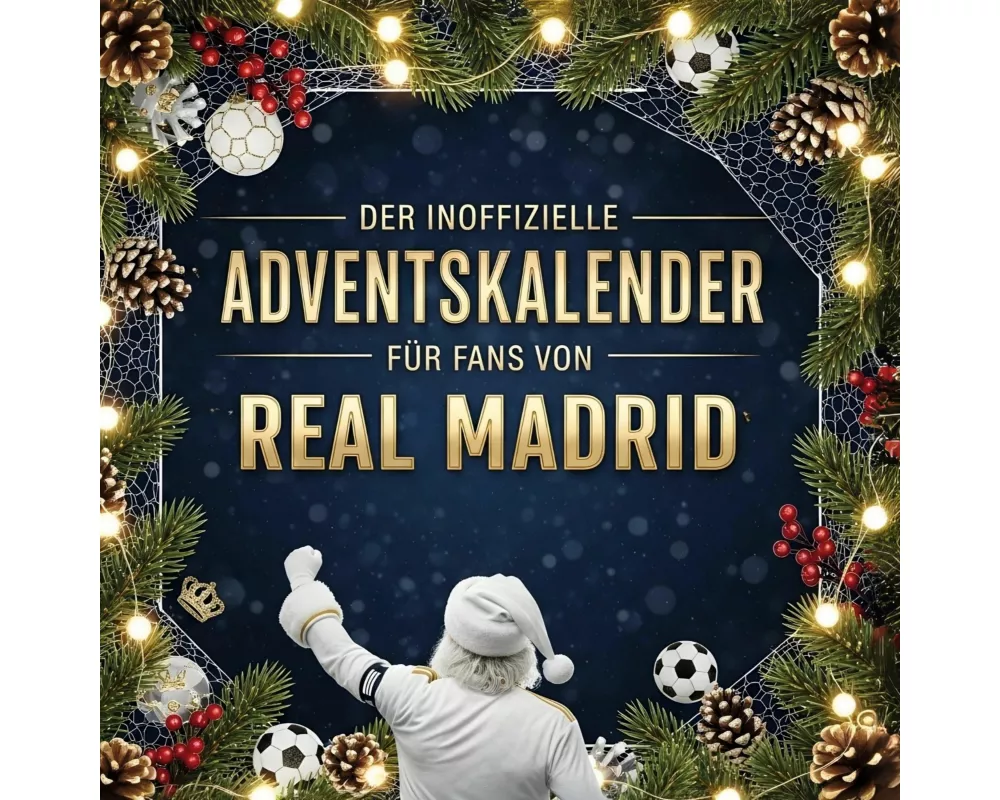 Der inoffizielle Adventskalender für Fans von Real Madrid