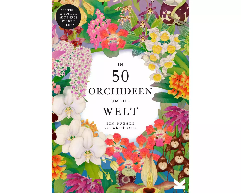 In 50 Orchideen um die Welt