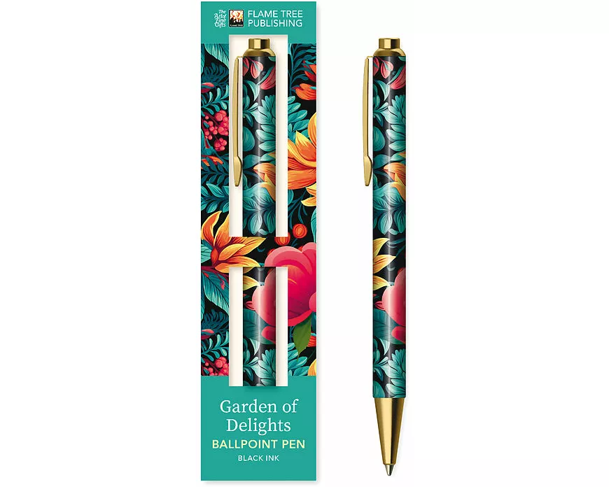 Garden of Delights Boxed Decorative Ballpoint Pen