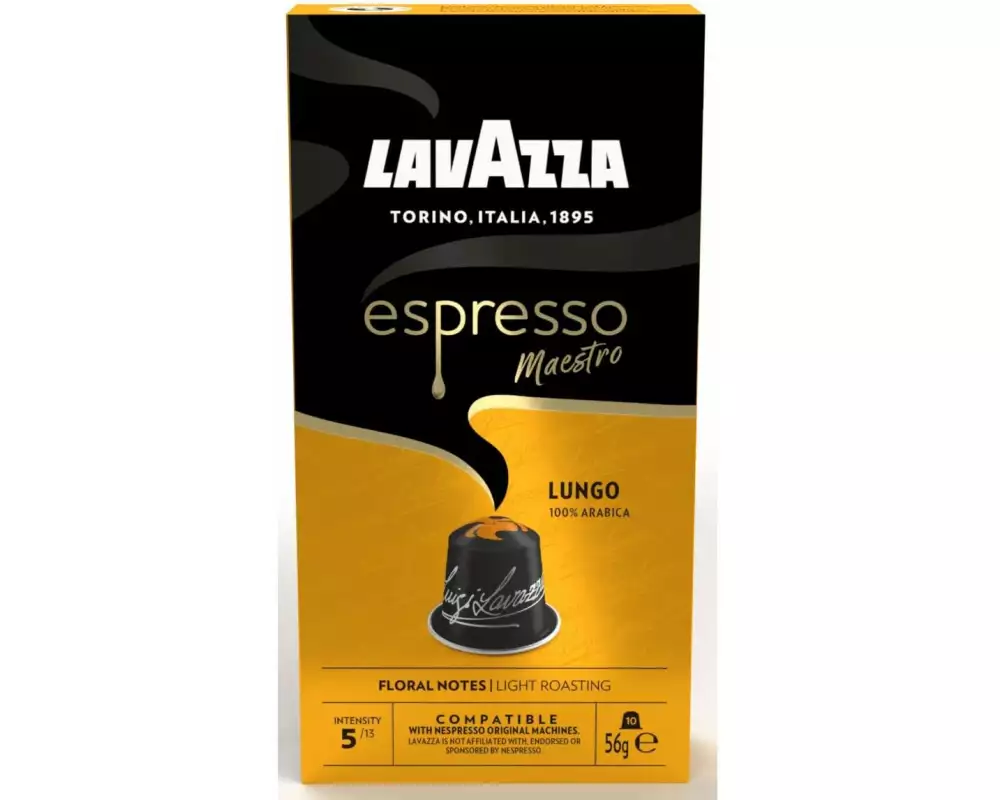 Lavazza Kaffeekapseln Espresso Maestro Lungo 10 Stück