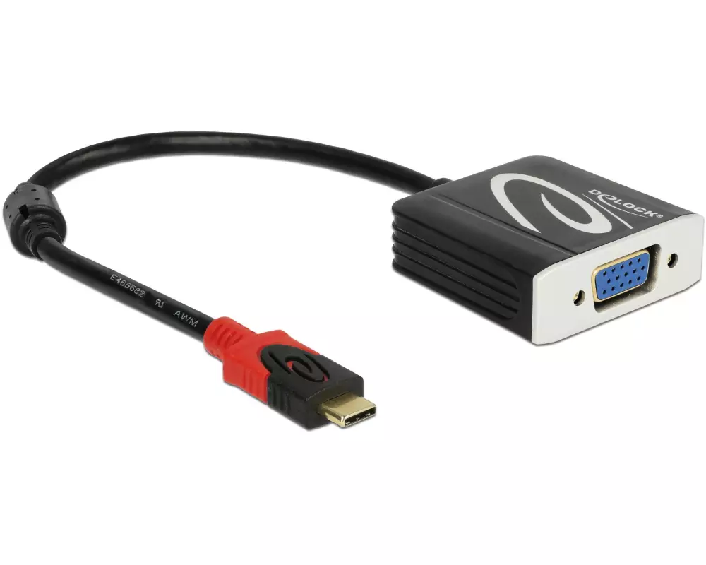 Delock Adapter Full HD USB Type-C - VGA