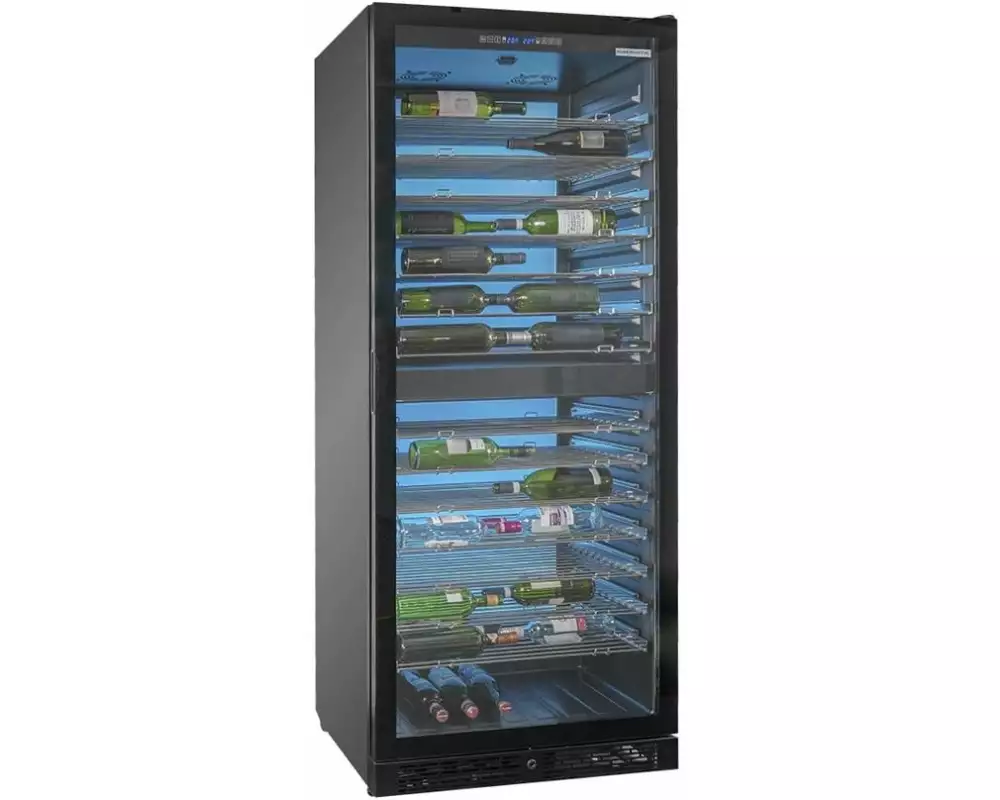 Kibernetik Weinkühlschrank WKH600A Rechts, Schwarz