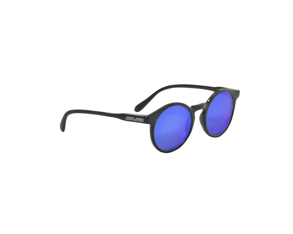 Salice Occhiali Sonnenbrille 38RW, Black / RW Blue