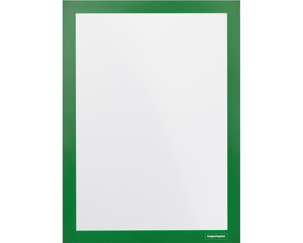 MAGNETOPLAN Magnetrahmen A4 1131905 selbstklebend, grün 2 Stk.