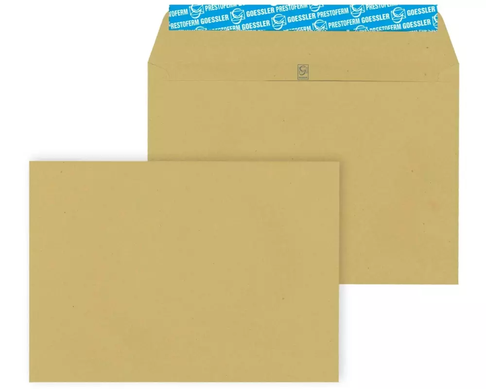 Goessler Couvert B5 Braun, 500 Stück