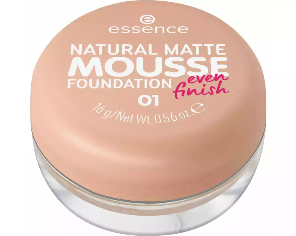essence Foundation Natural Matte Mousse 01