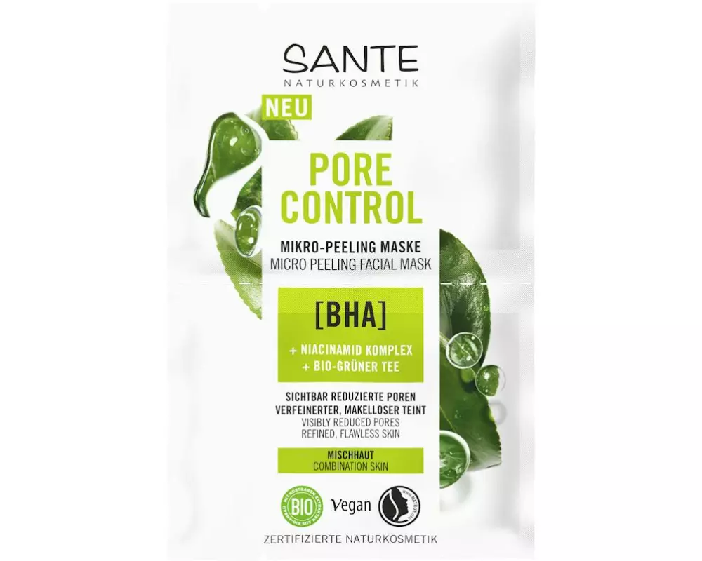 SANTE Gesichtsmaske Pore Control BHA 8 ml