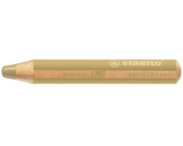 STABILO Farbstifte Woody 3 in 1 880/810 gold