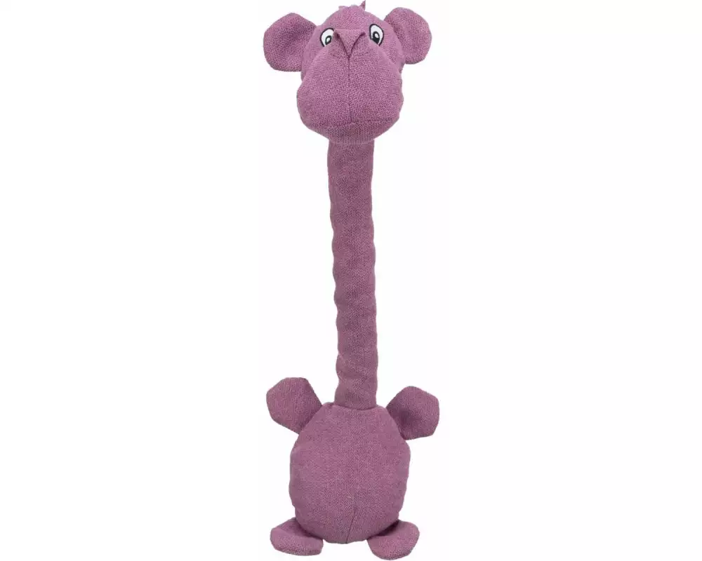 Trixie Hunde-Spielzeug Nilpferd, 50 cm, Pink