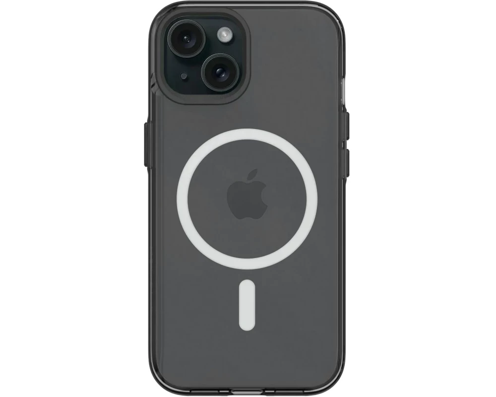 Rhinoshield Back Cover JellyTint MagSafe iPhone 15 Ash Black