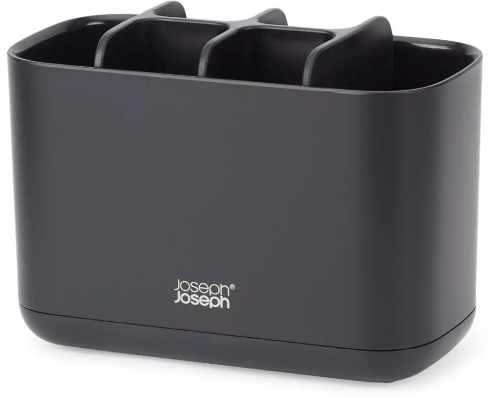 Joseph Joseph Zahnputzbecher EasyStore Gross, Mattschwarz