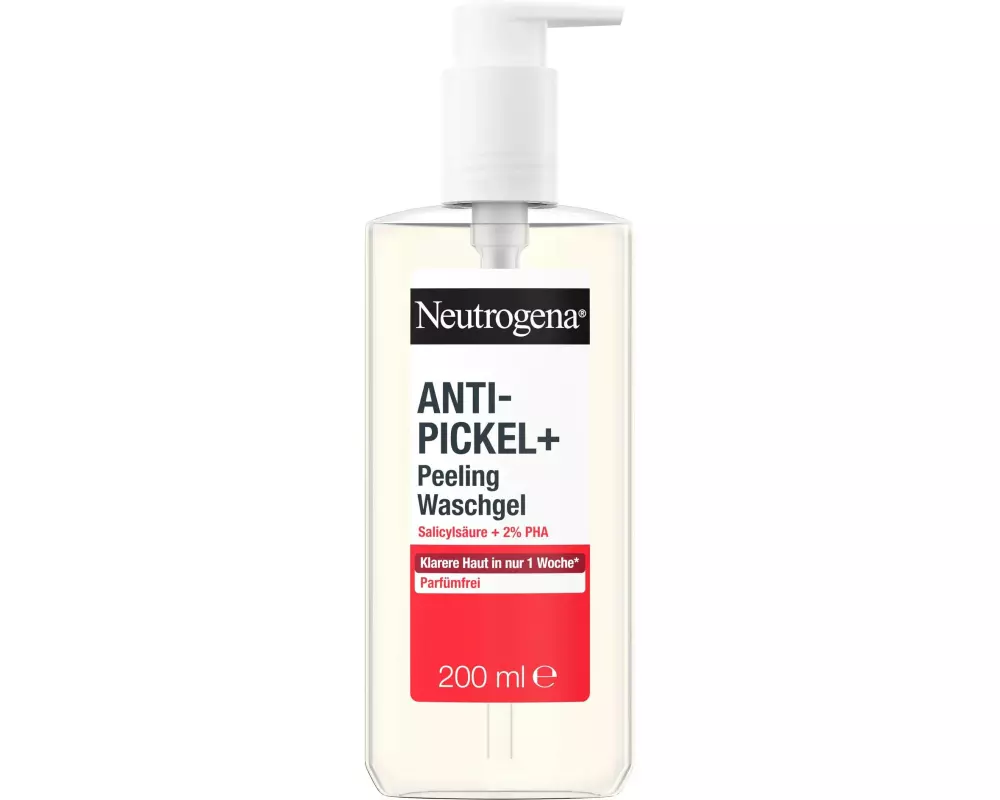 Neutrogena Gesichtspflege Anti-Pickel+ Peeling Waschgel 200 ml