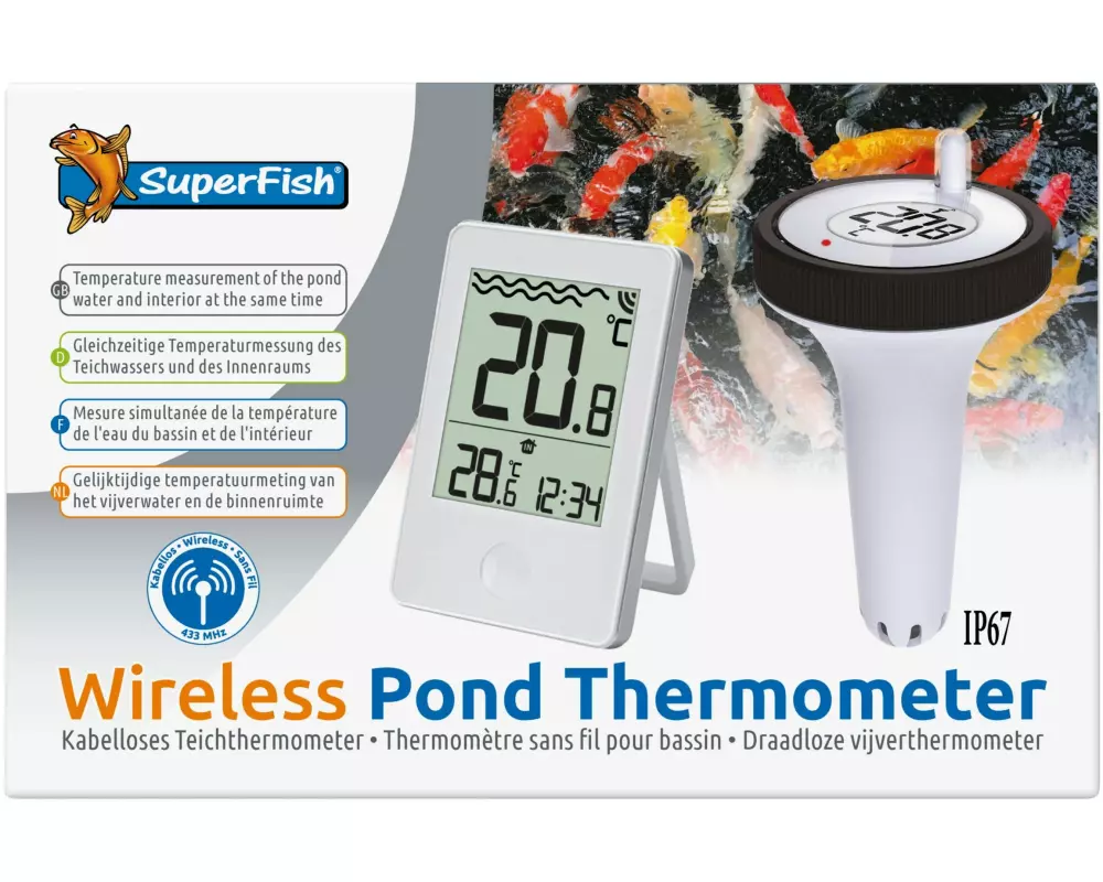 SuperFish Teichthermometer