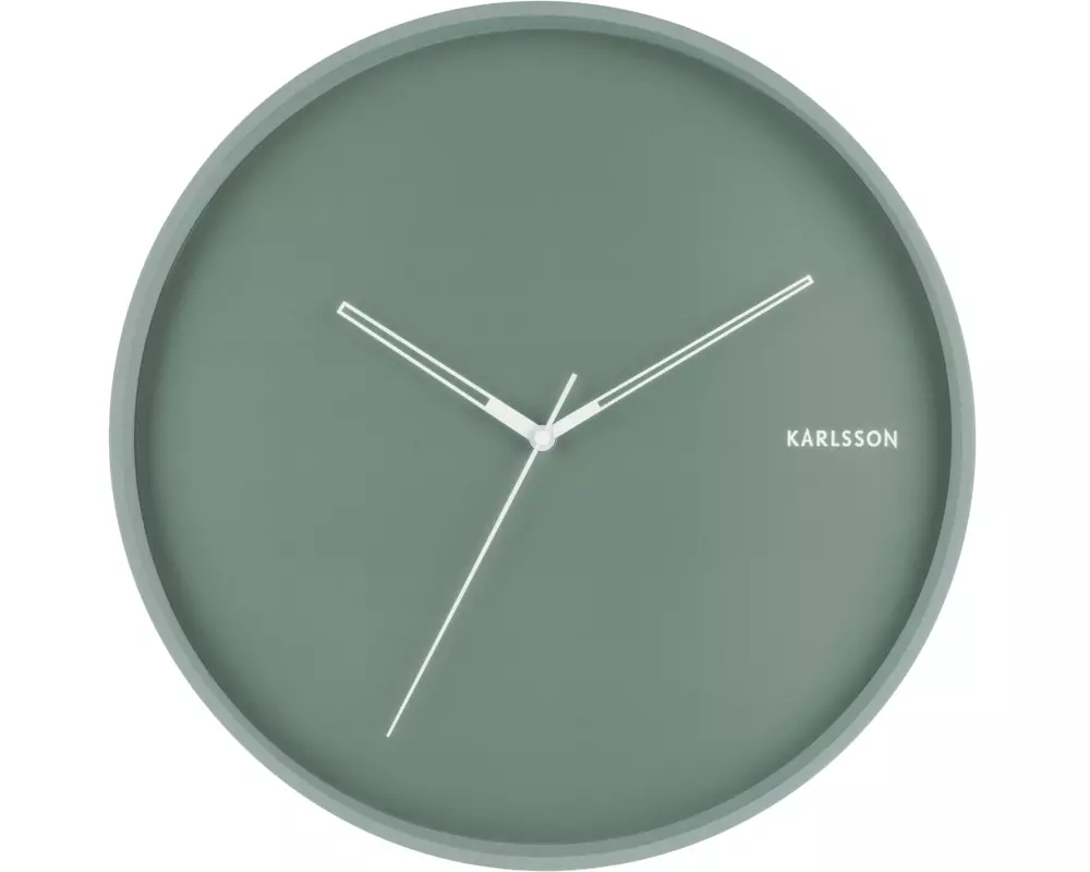 KARLSSON Wanduhr Hue 40 cm, Grün