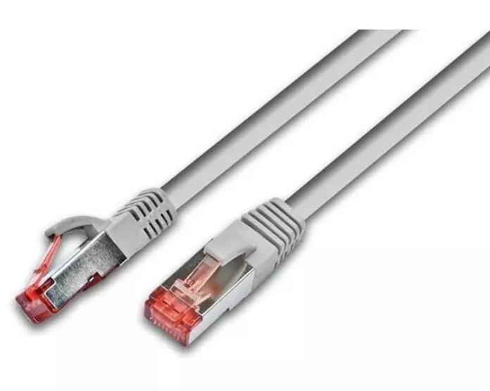 Wirewin Patchkabel RJ-45 - RJ-45, Cat 6, S/FTP, 25 m, Grau