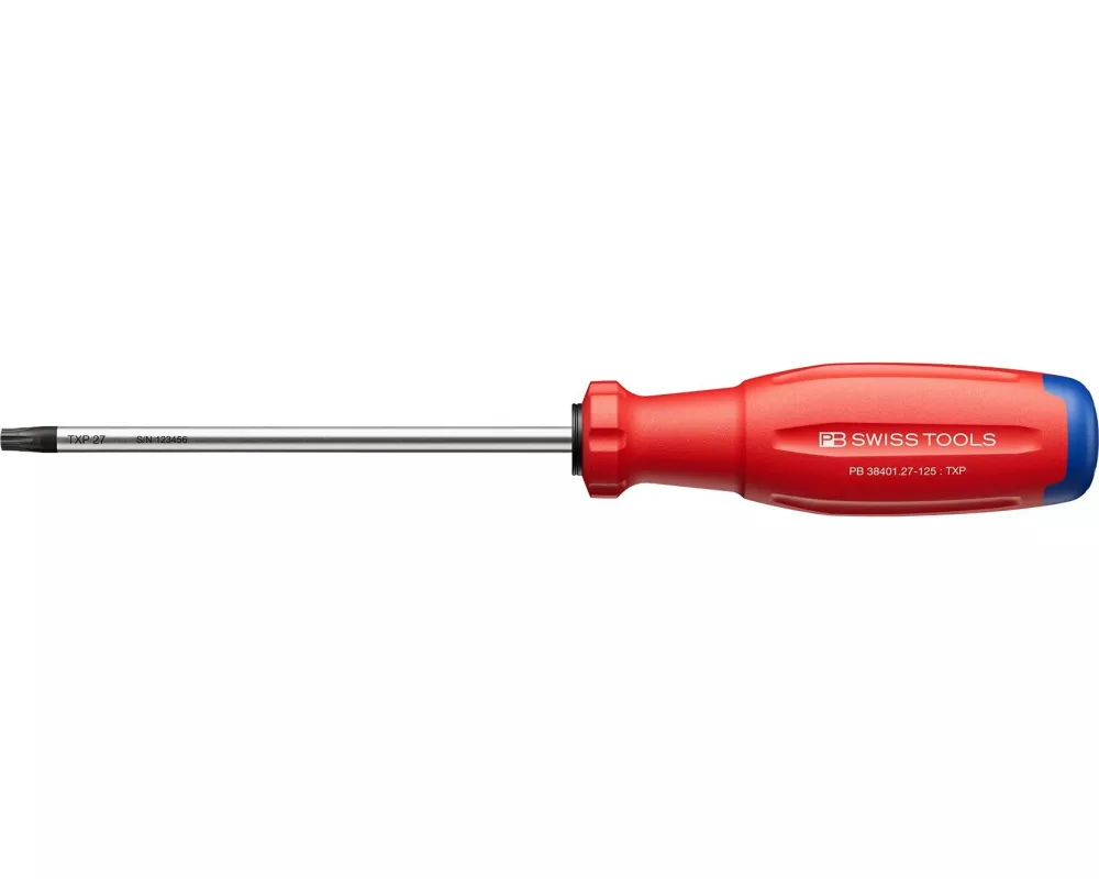 PB Swiss Tools Schraubenzieher SwissGrip Evo PB 38401.27-125 Torx Plus