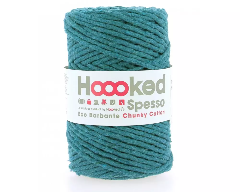 Hoooked Wolle Spesso Chunky Makramee Rope 500 g Petrol