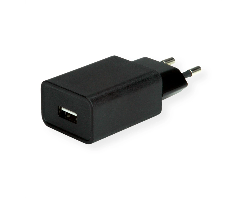 VALUE USB QC3.0 Charger mit Euro-Stecker, 1 Port (Typ-A QC), 18W