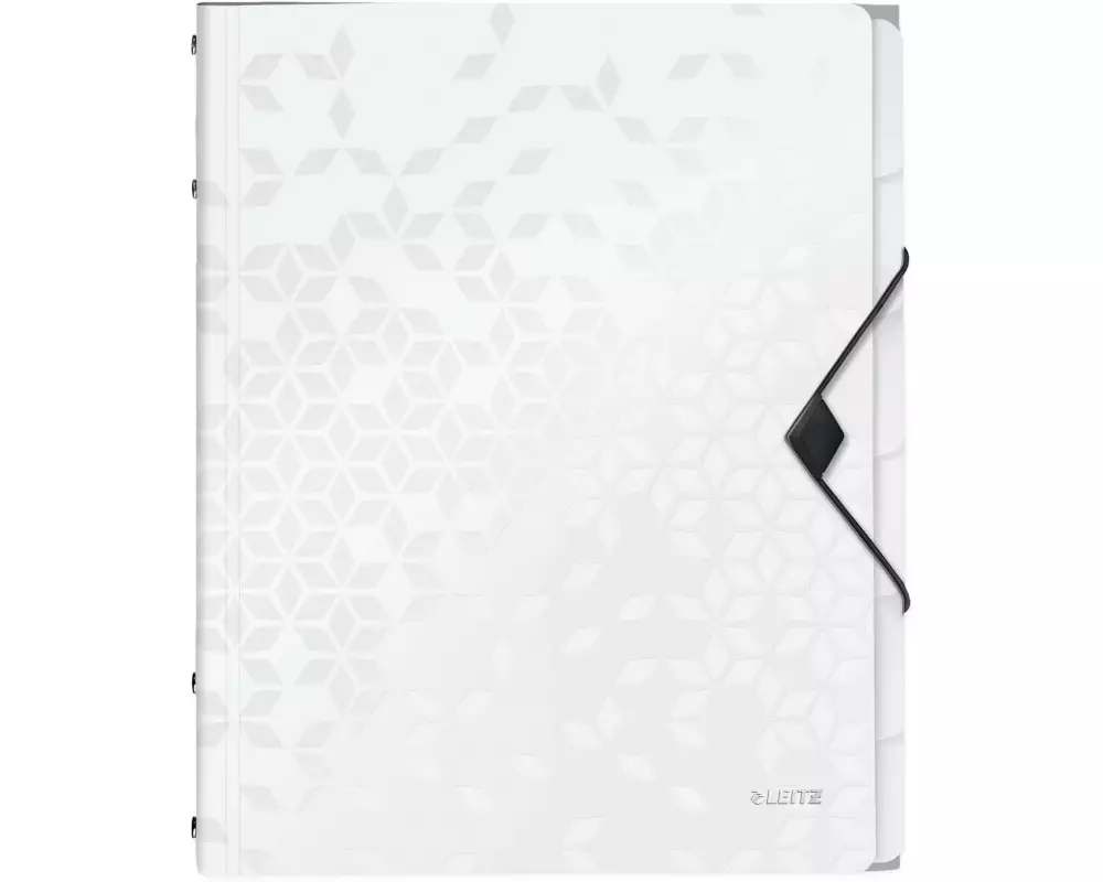 Leitz Ordnungsmappe WOW 6-teilig, Weiss