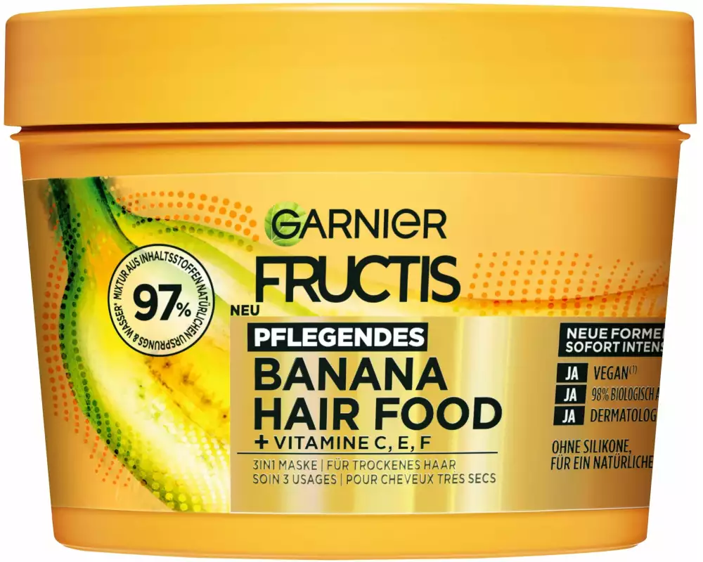 Garnier Fructis Hair Food 3in1 Maske Banana 400 ml
