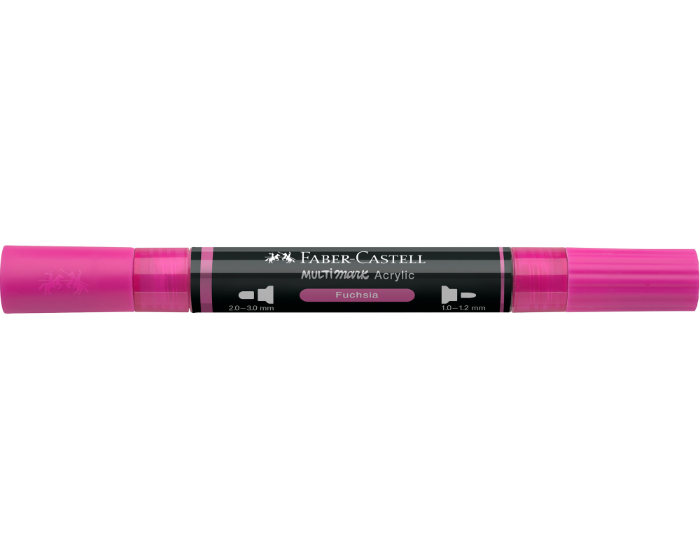 FABER-CASTELL Acrylmarker 1-3mm 185925 fuchsia