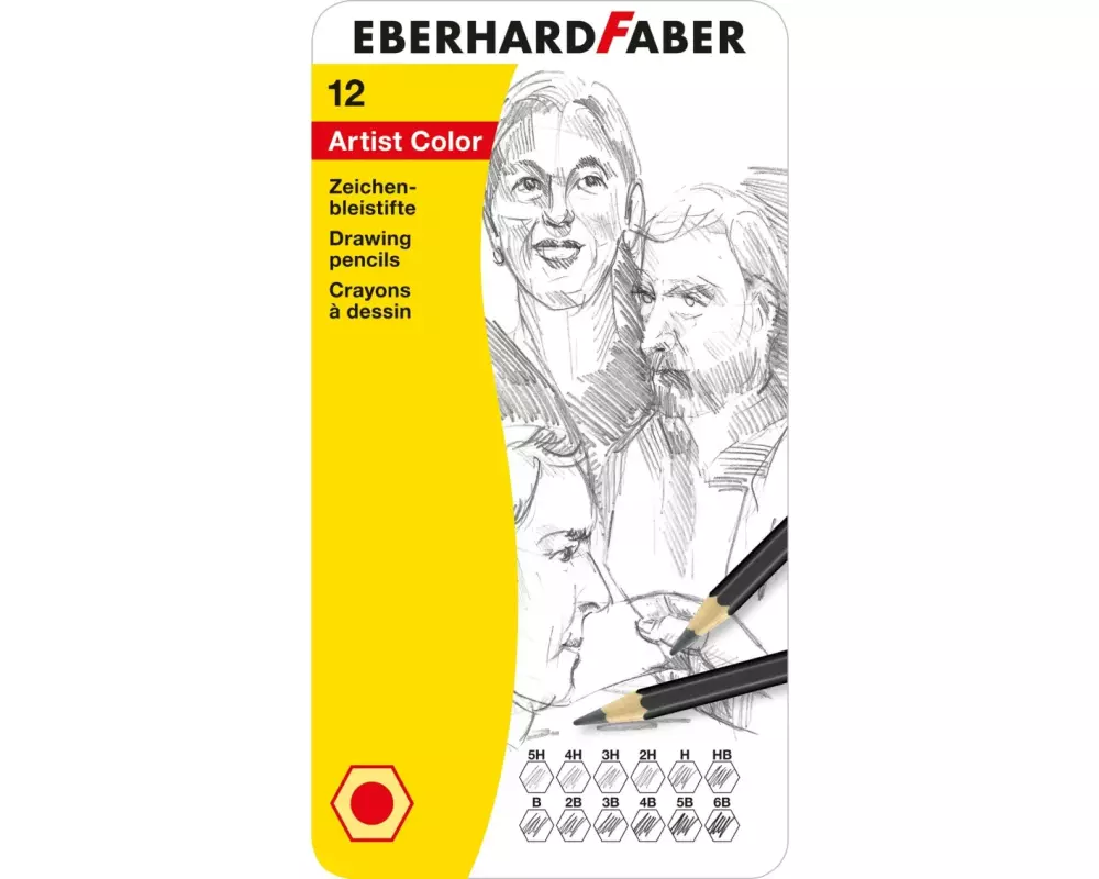 Eberhard Faber Bleistift Artist Color 12-teilig