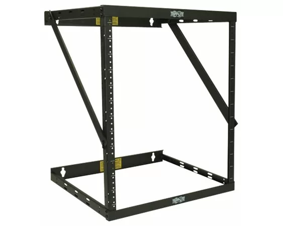 EATON TRIPPLITE SmartRack, 8U/12U/22U, Expandable, Flat-Pack, Low-Profile, Switch-Depth, Wall-Mount, 2-Post, Open Frame Rack