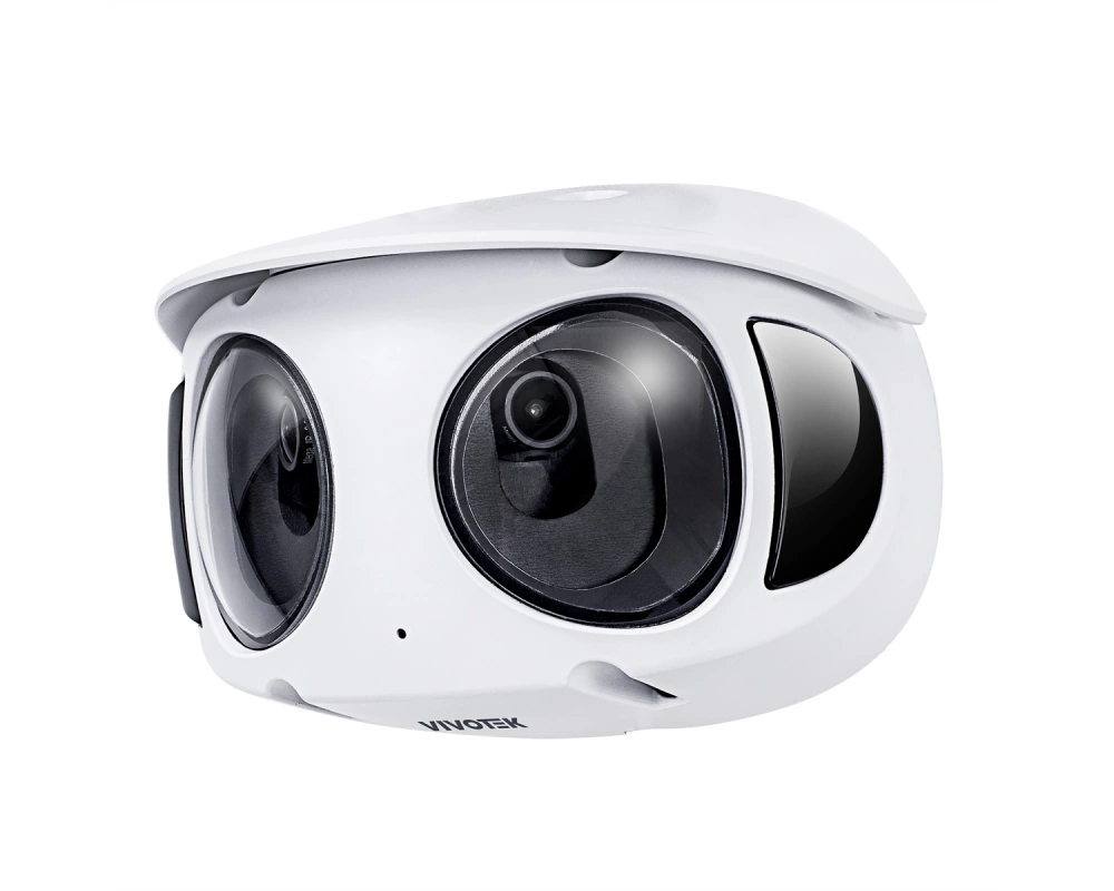 Vivotek MS9390-EHV-v2 Vandal-Multisensor Kamera 8 MP, 180°, IR-LED bis 20m